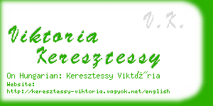 viktoria keresztessy business card